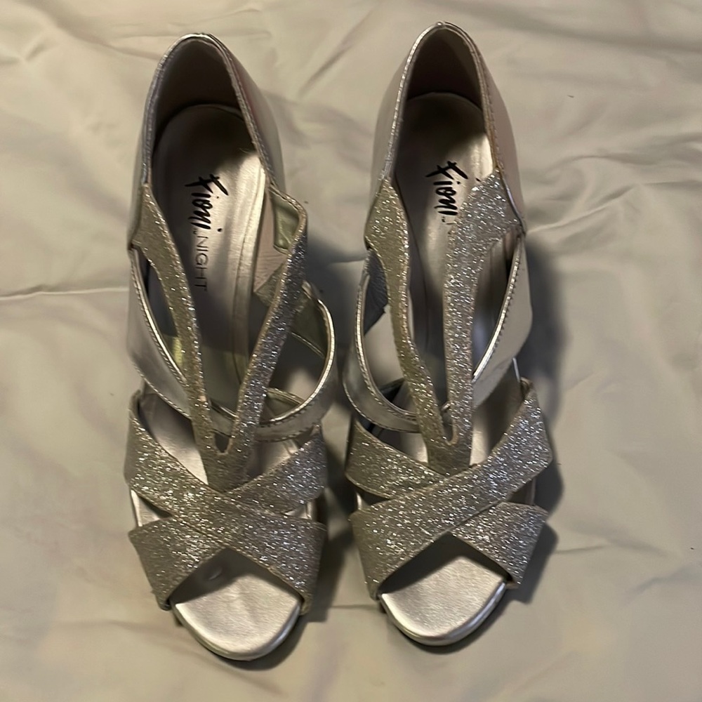 Silver heels